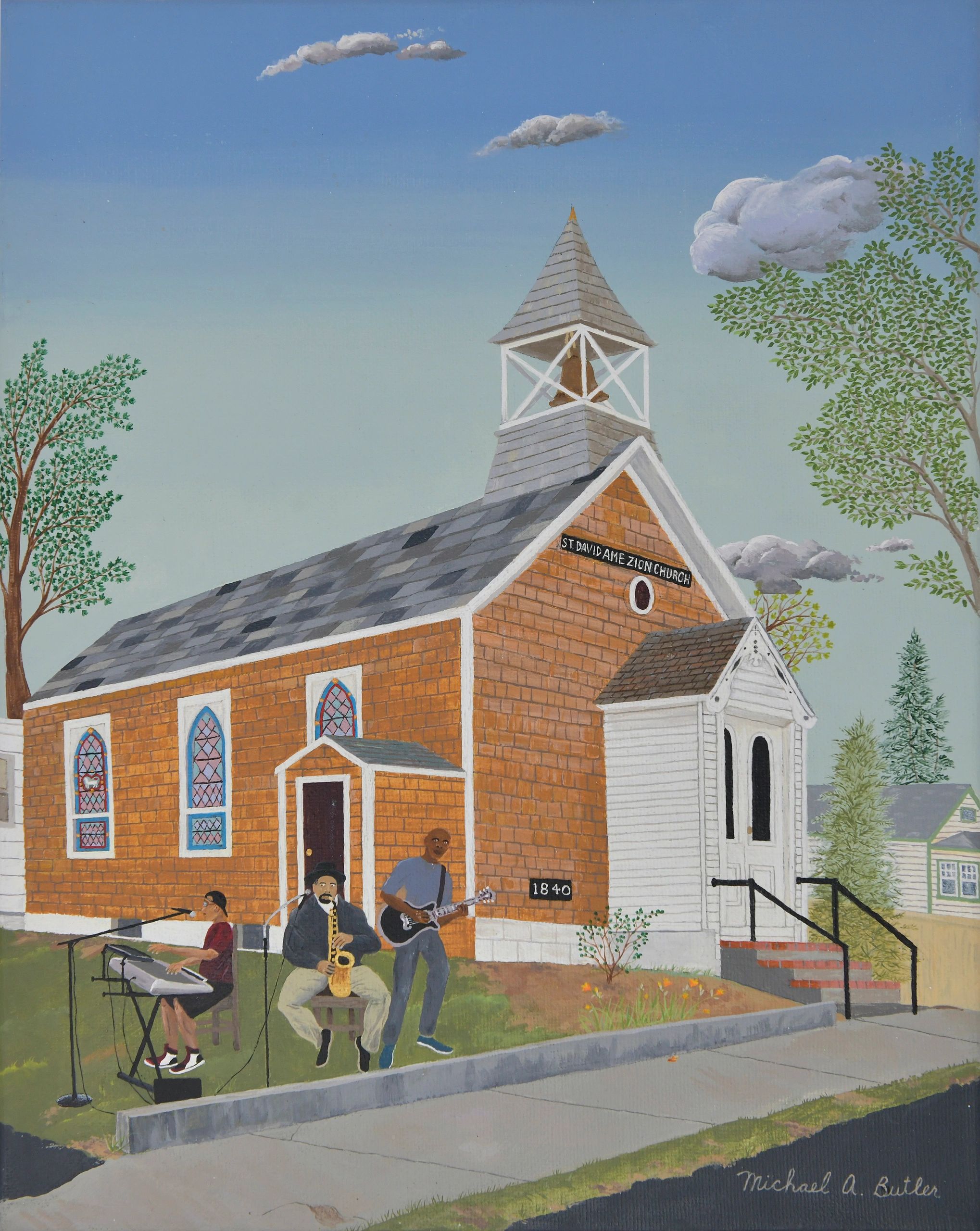 Michael Butler's new painting revealed as 2023 Festival cover art